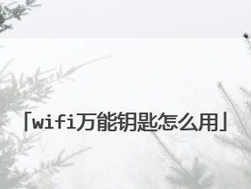 揭秘万能WiFi钥匙（破解WiFi密码，轻松畅游网络世界）